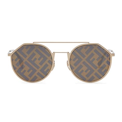 fendi round sunglasses|Fendi Designer Sunglasses & Eyewear for Women .